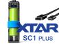 Preview: Xtar SC1 Plus Schnelllade-Reise-Ladegerät für Li-Ionen und NiMH Akkus