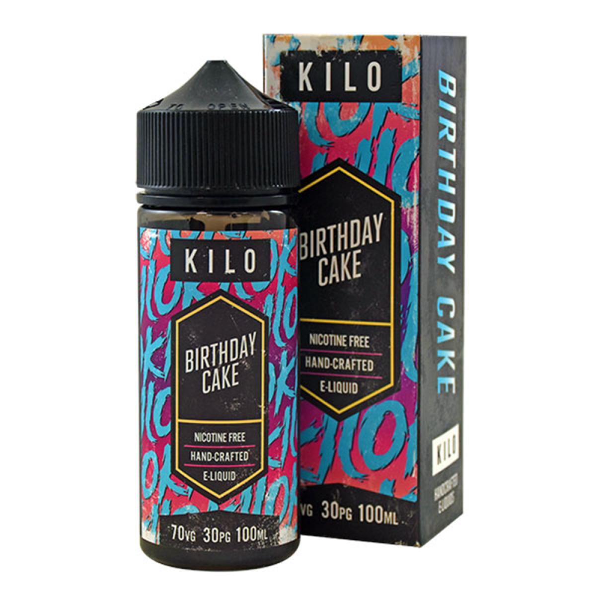 KILO E-Liquid, Birthday Cake, 100 ml, Shorfill