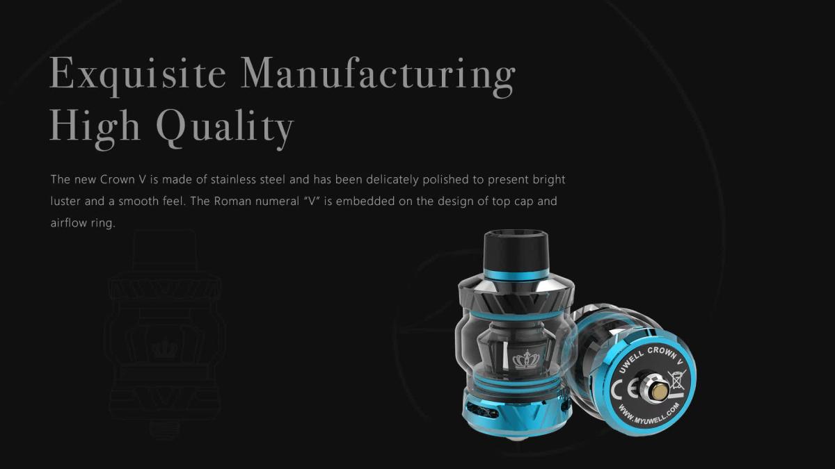 Uwell CROWN 5 Subohm Tank, 5ml, 29mm