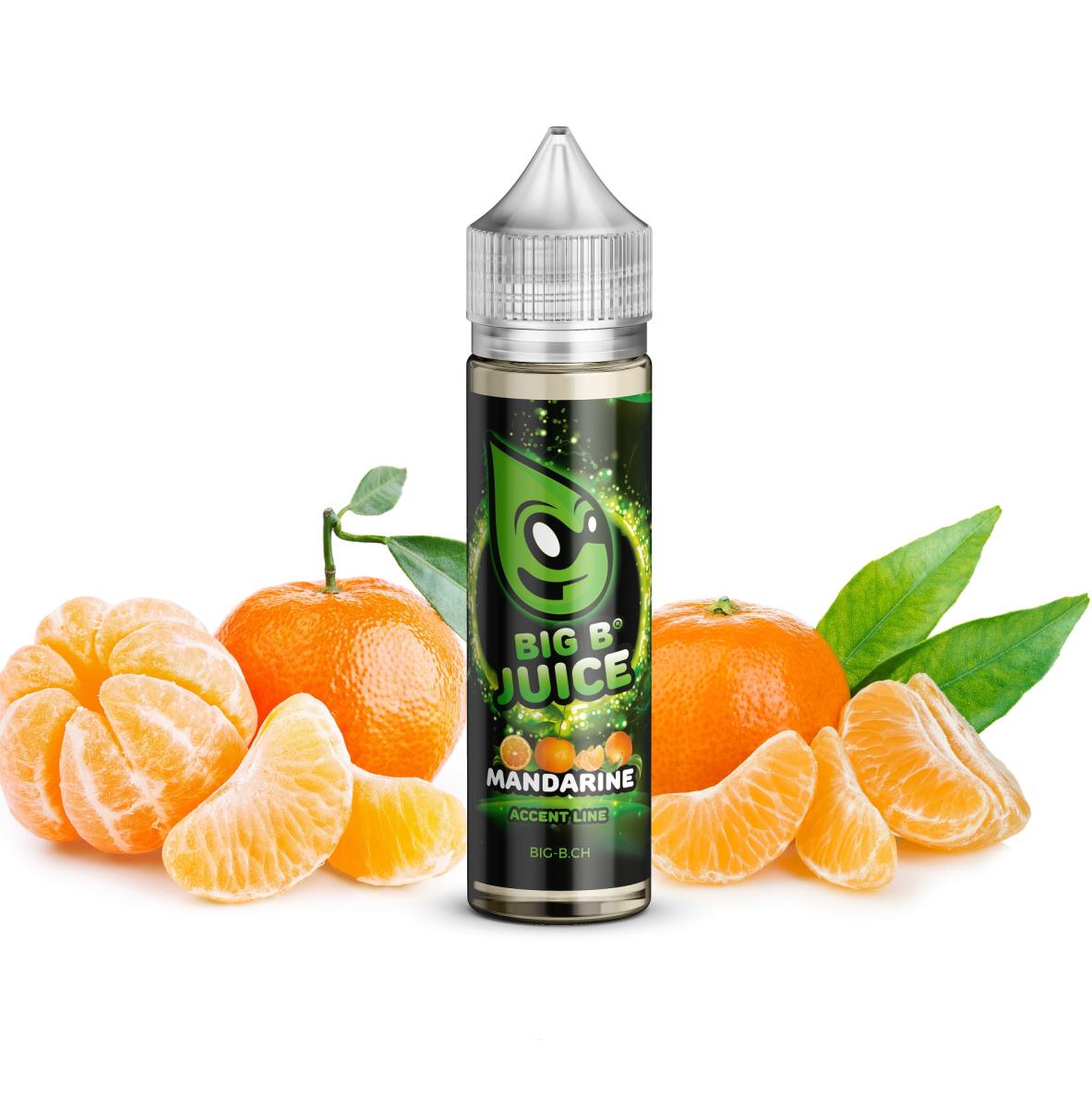 BIG B Juice Accent Line, Mandarine, Shortfill, 50 ml