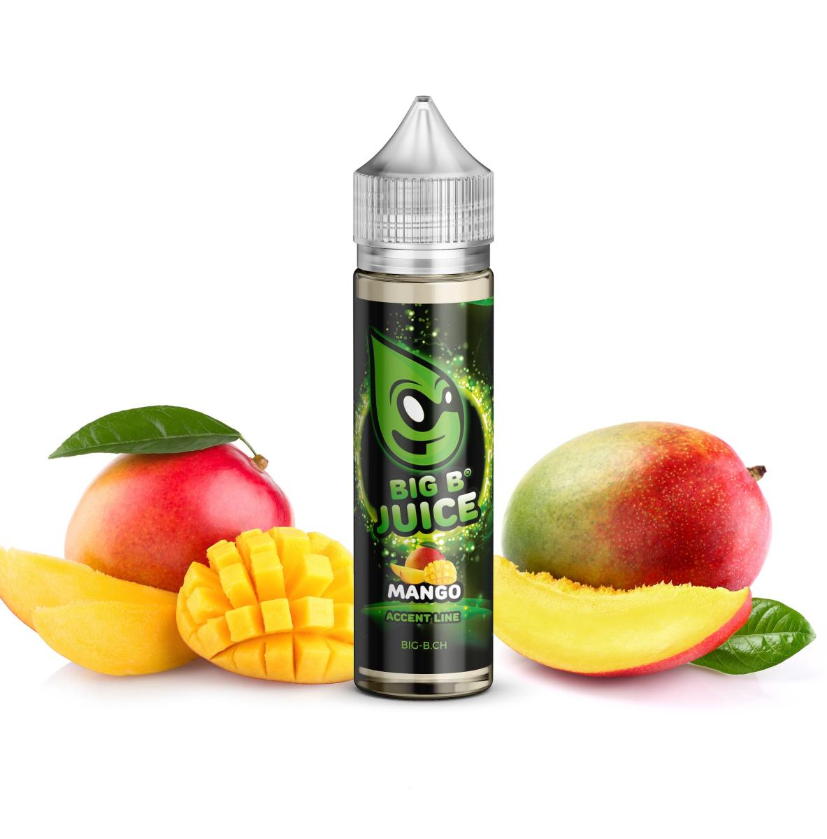 BIG B Juice Accent Line, Mango, Shortfill, 50 ml