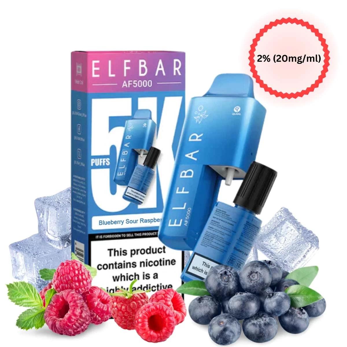 ELFBAR AF5000 Disposable Vape Kit 5000 Züge