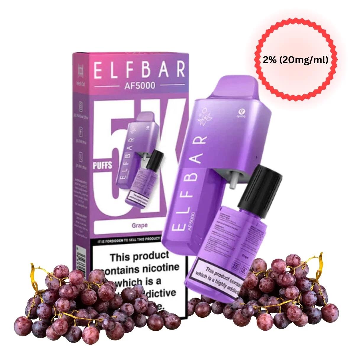 ELFBAR AF5000 Disposable Vape Kit 5000 Züge