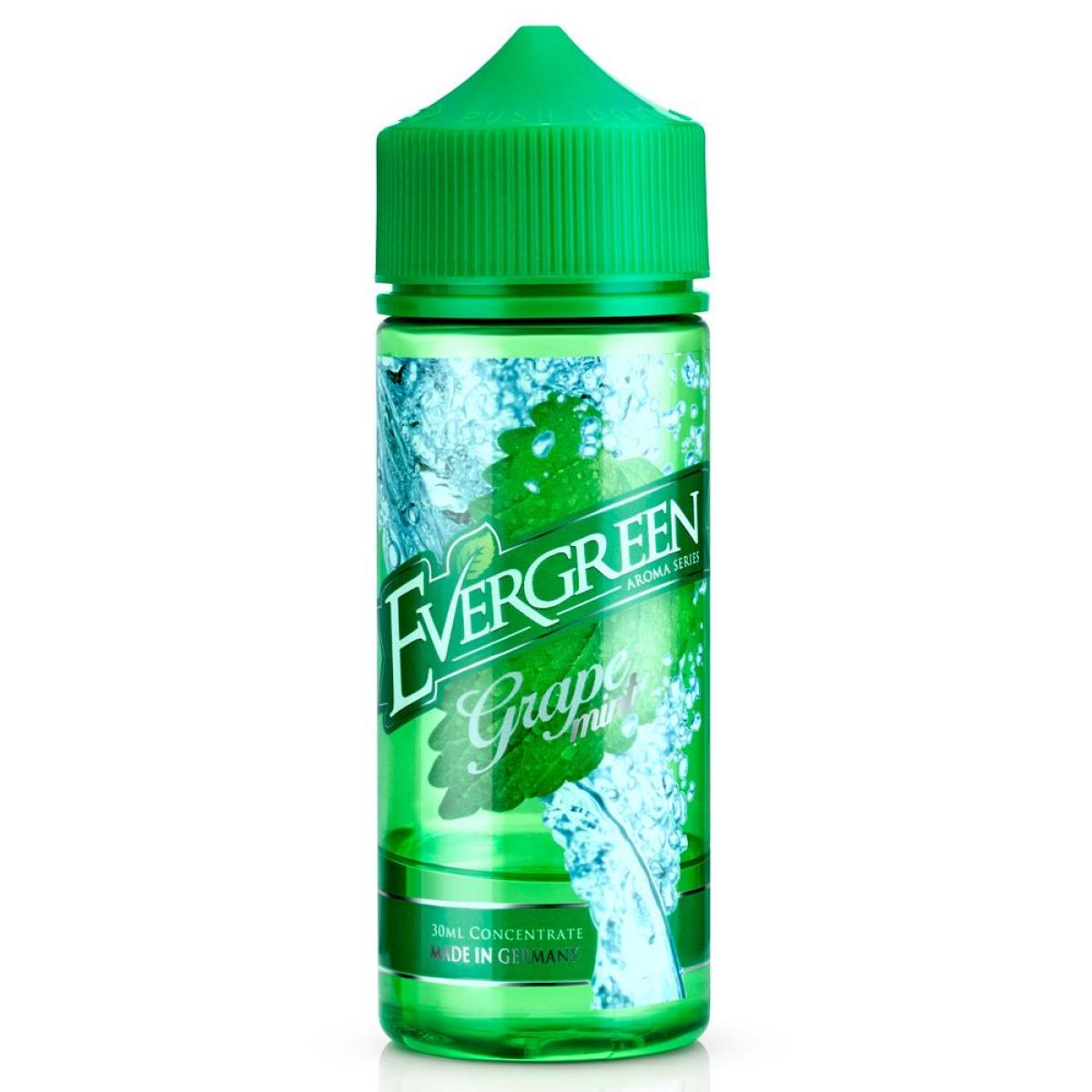 Evergreen, Grape Mint, 30/120 ml, Longfill