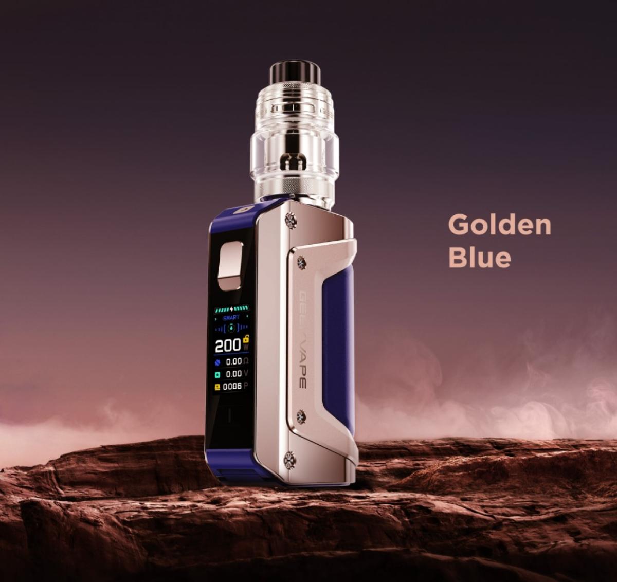 GeekVape, Aegis Legend 3, 200W TC Kit, Zeus Fli Tank, 5.5ml