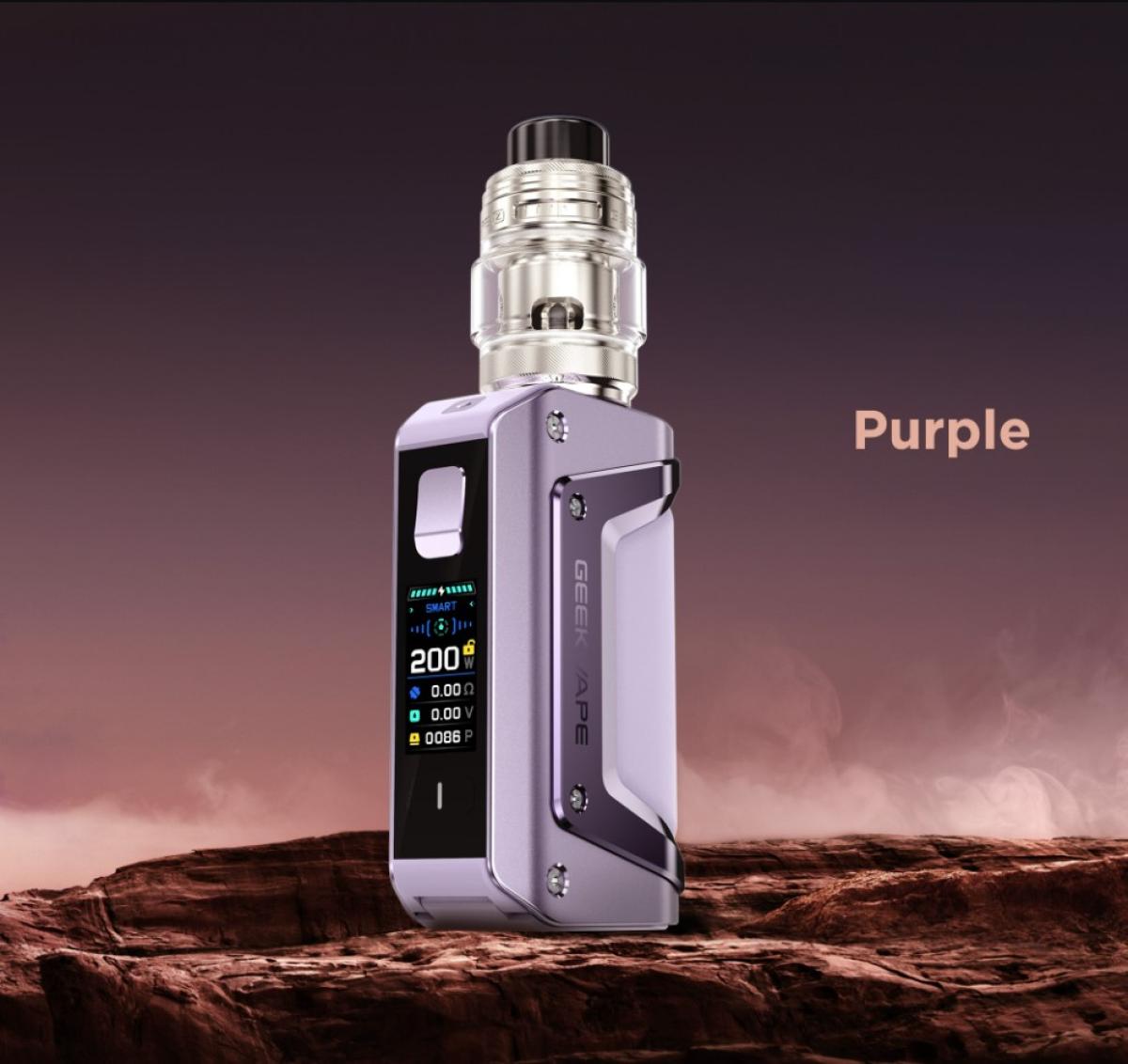 GeekVape, Aegis Legend 3, 200W TC Kit, Zeus Fli Tank, 5.5ml