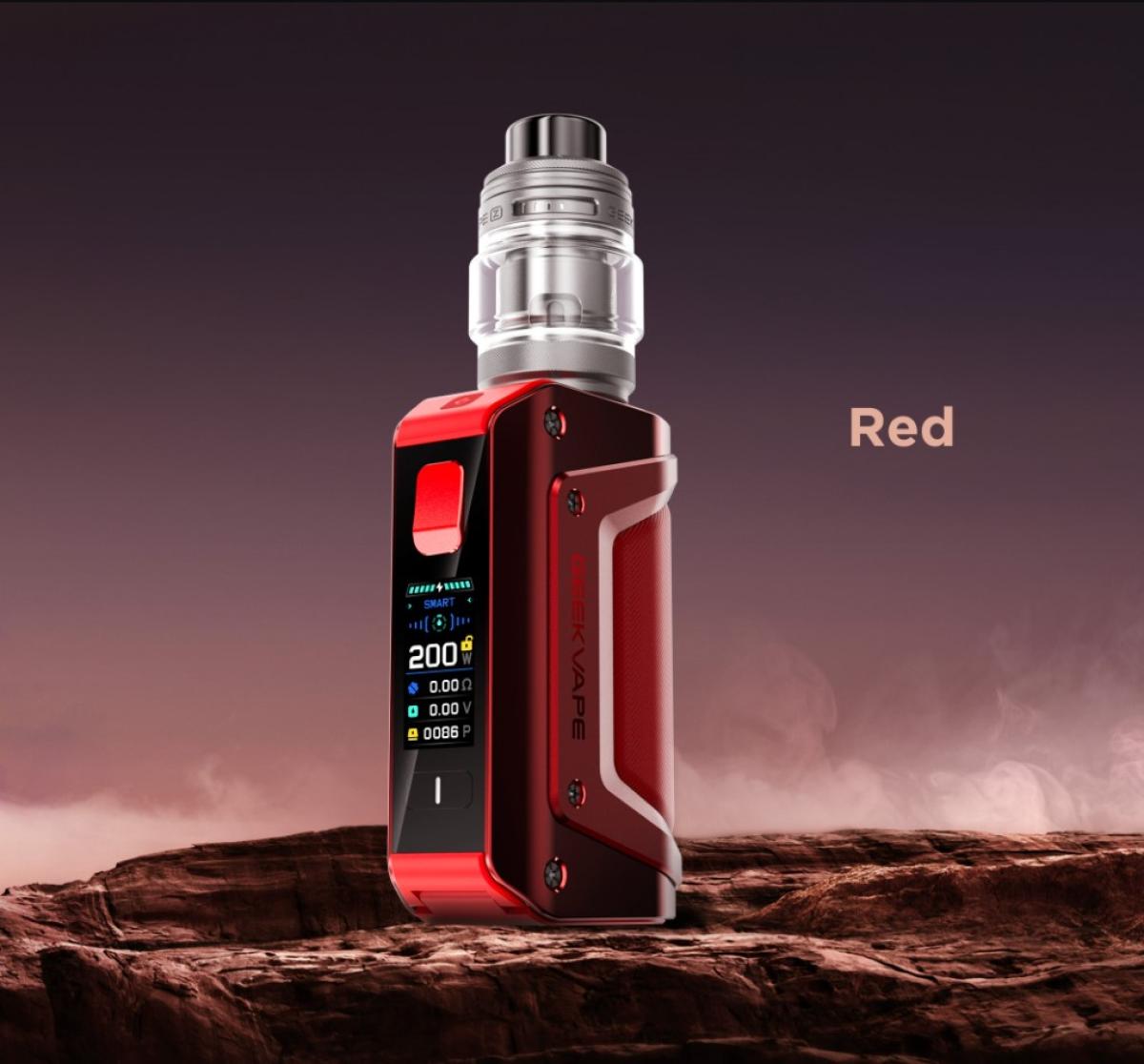 GeekVape, Aegis Legend 3, 200W TC Kit, Zeus Fli Tank, 5.5ml