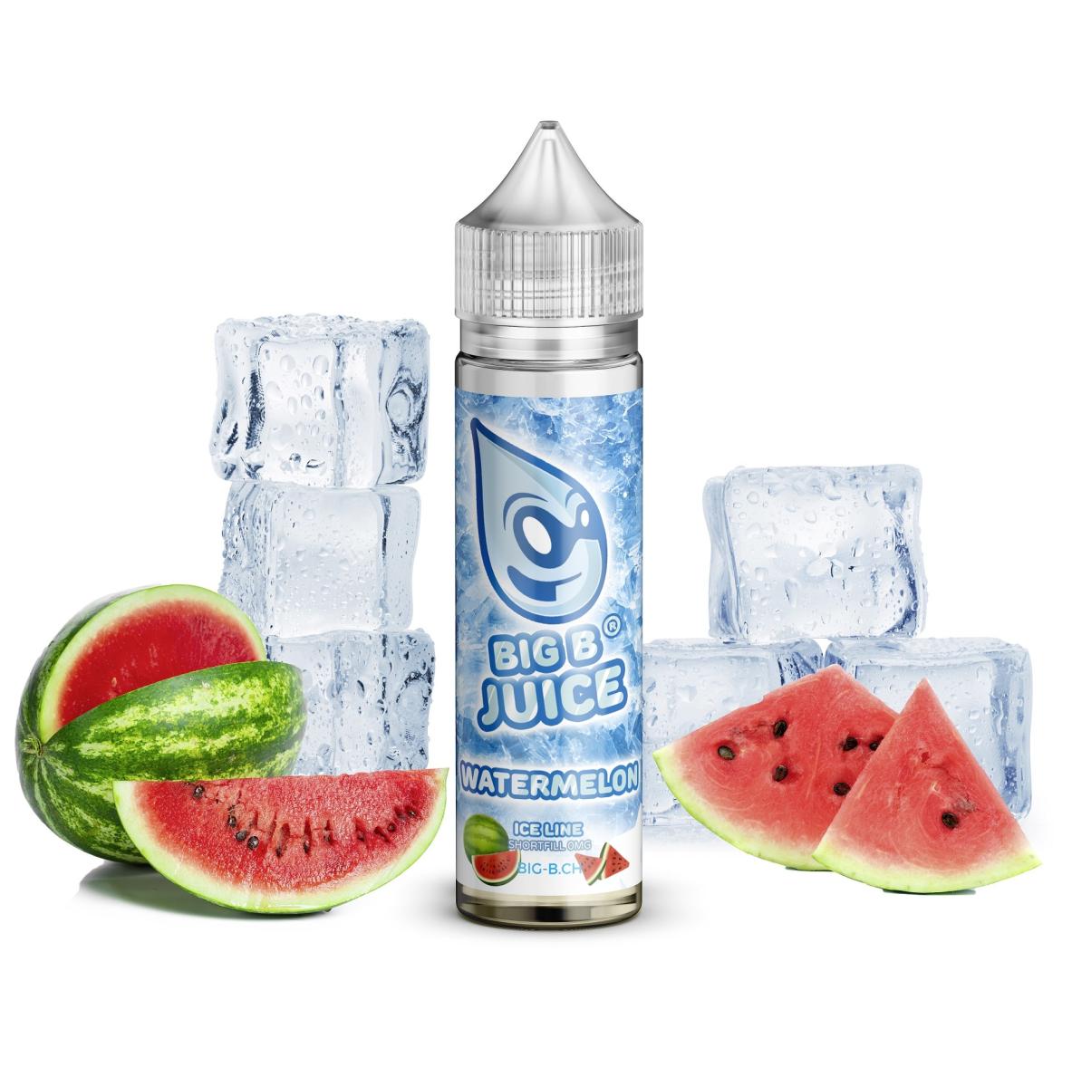 BIG B Juice ICE Line, Watermelon, Shortfill, 50 ml