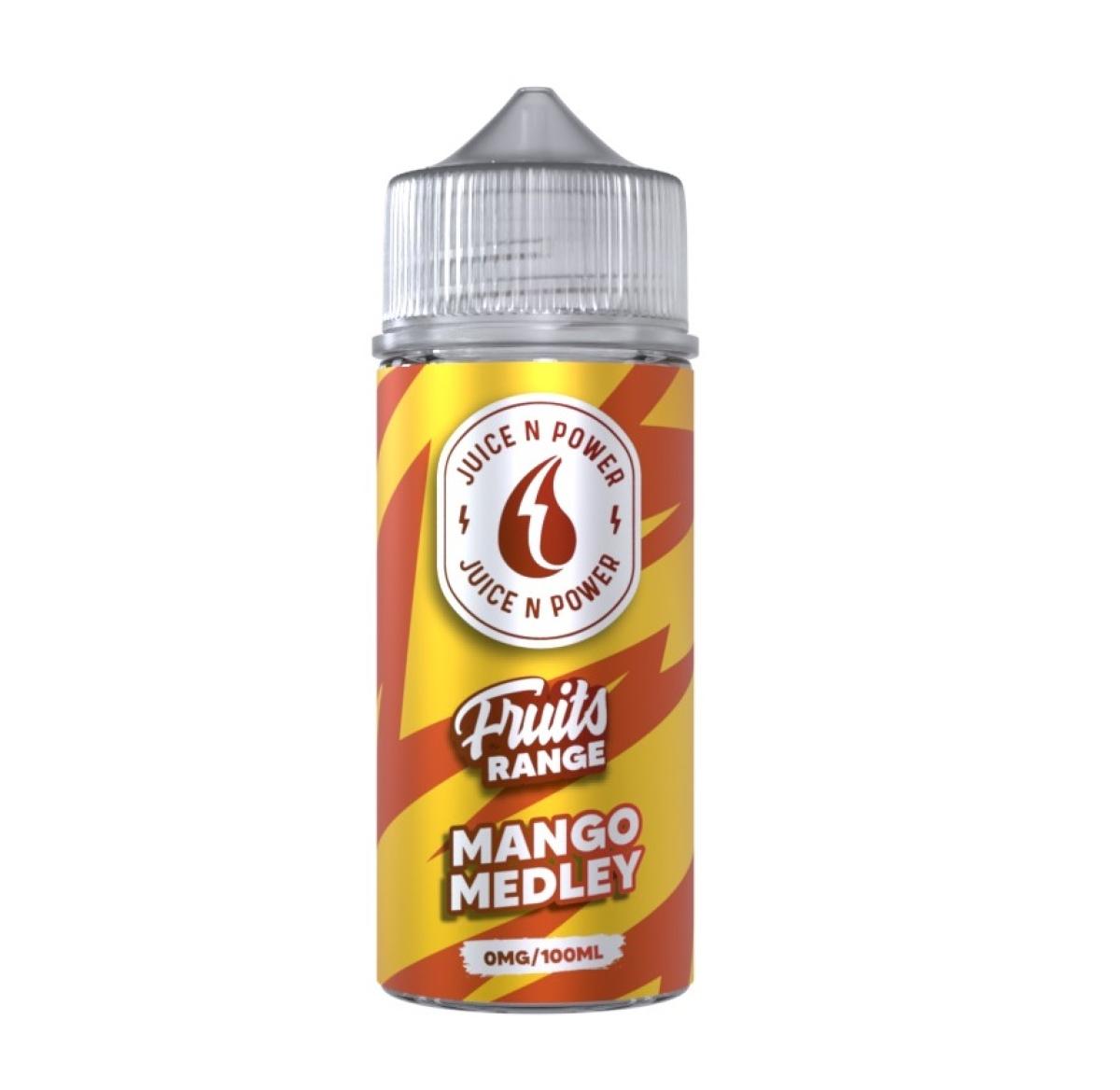 Juice'n Power, Mango Medley (Surge) 100 ml, Shorfill