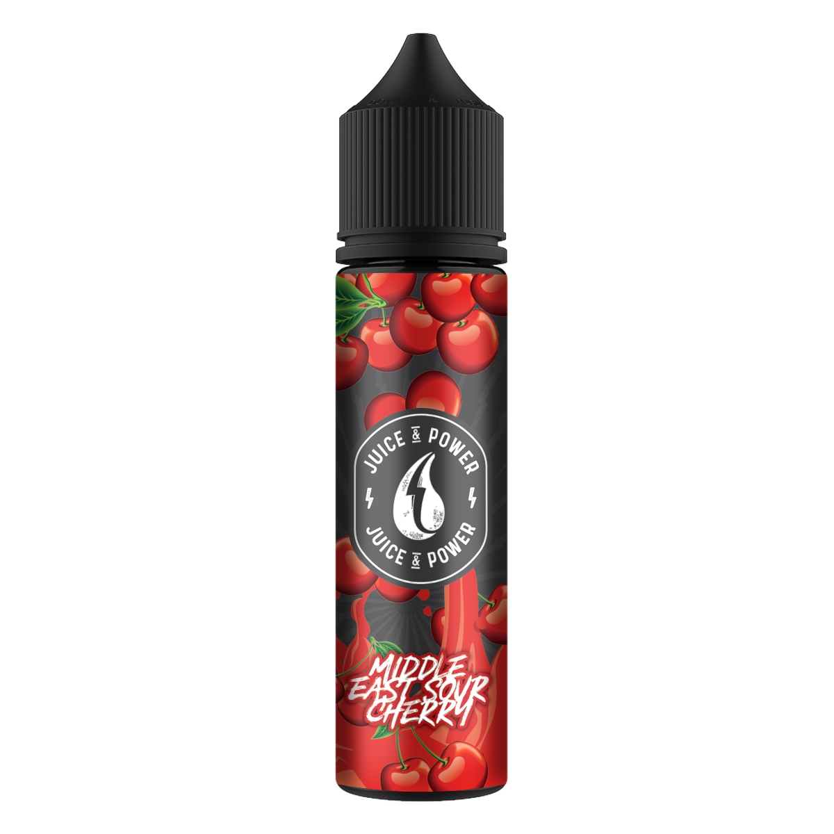 Juice'n Power - Middle East Sour Cherry 50 ml, Shorfill