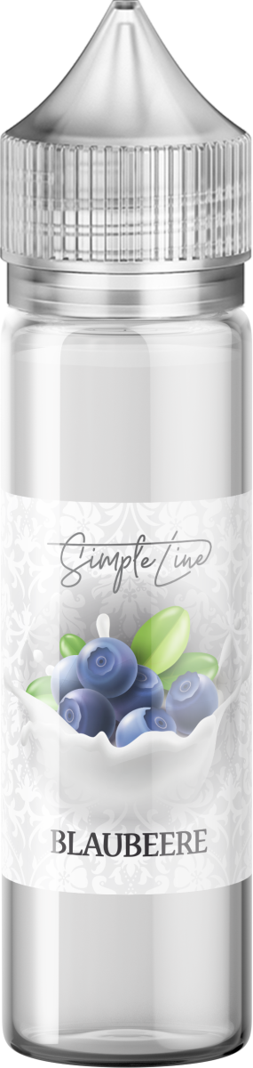 Art of Vapor, Simple Line, Blaubeere, 40 ml, Shortfill