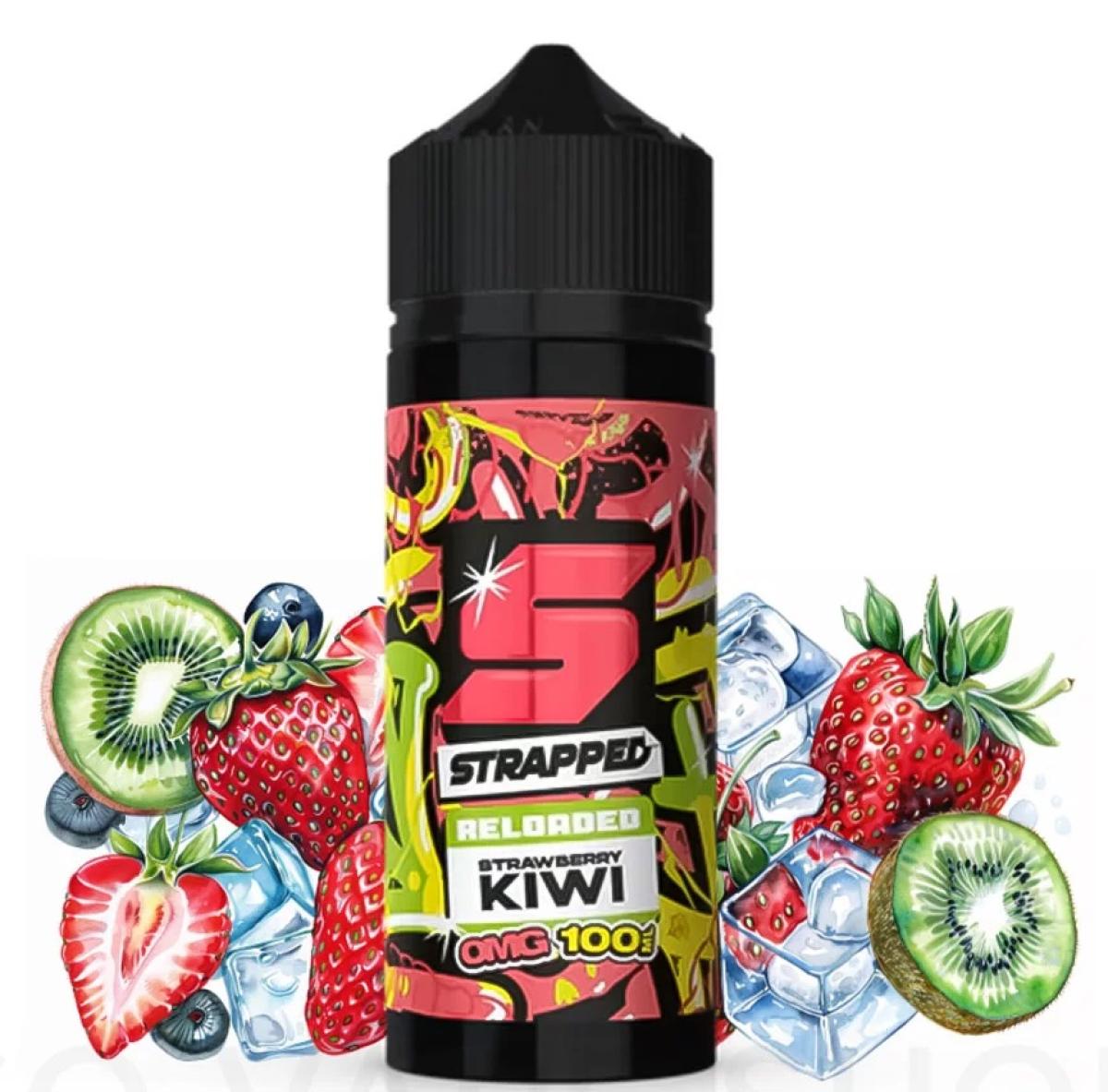 STRAPPED Reloaded - Strawberry Kiwi Shortfill Liquid 100ml