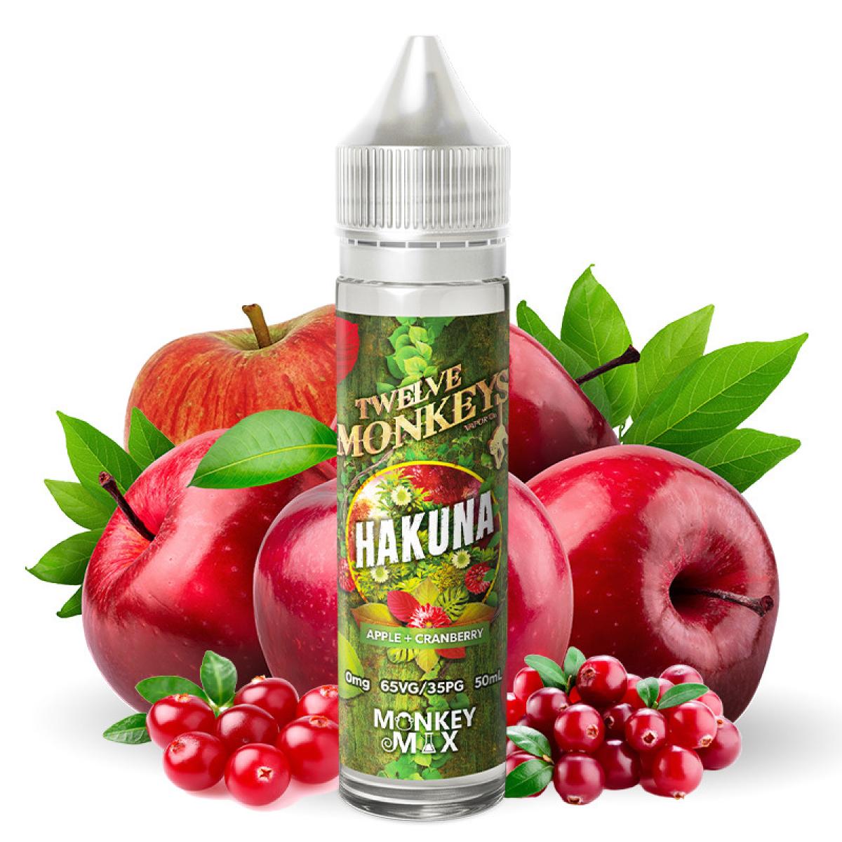 Twelve Monkeys Hakuna XL, 100/120ml, Shortfill