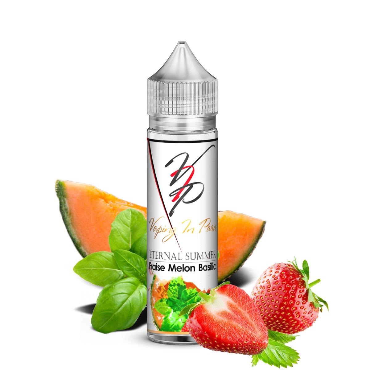 Vaping in Paris Fraise Melon Basilic, 50 ml, Shortfill