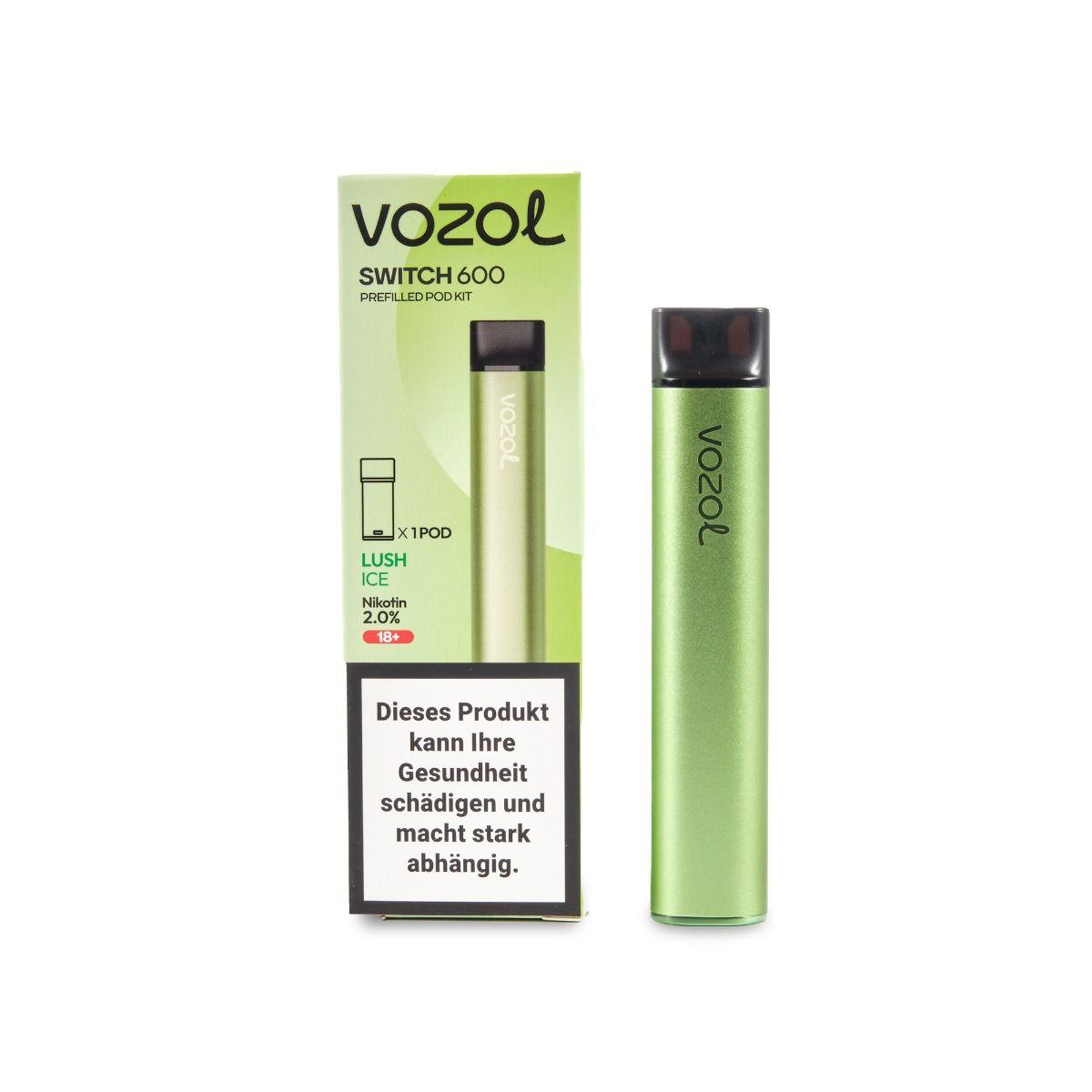 VOZOL Switch 600 Kit, 20mg/ml, 400mAh, 600 Züge