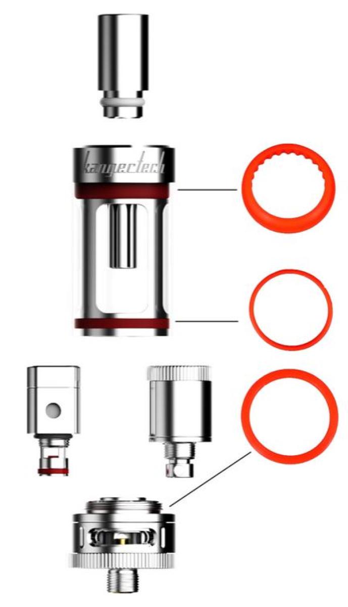 Kangertech Subtank MINI Farbwechseldichtungen