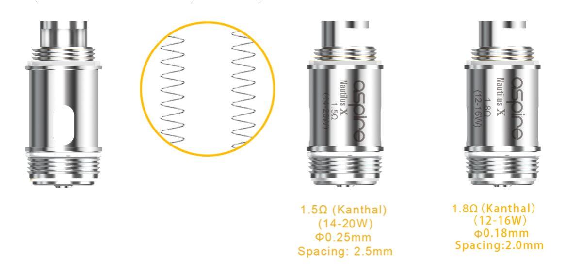 Aspire Nautilus X Coils