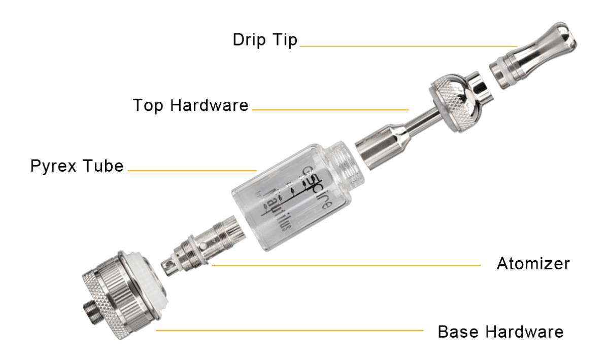 Aspire Nautilus BVC Verdampfer, 5ml, 22mm (MTL)