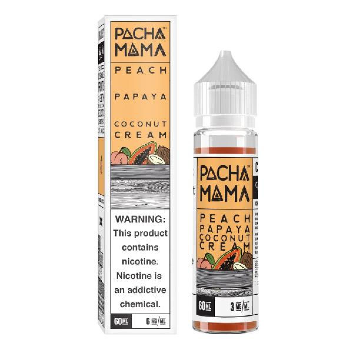 Charlie's Chalk Dust, Pacha Mama Peach, 50 ml, Shortfill