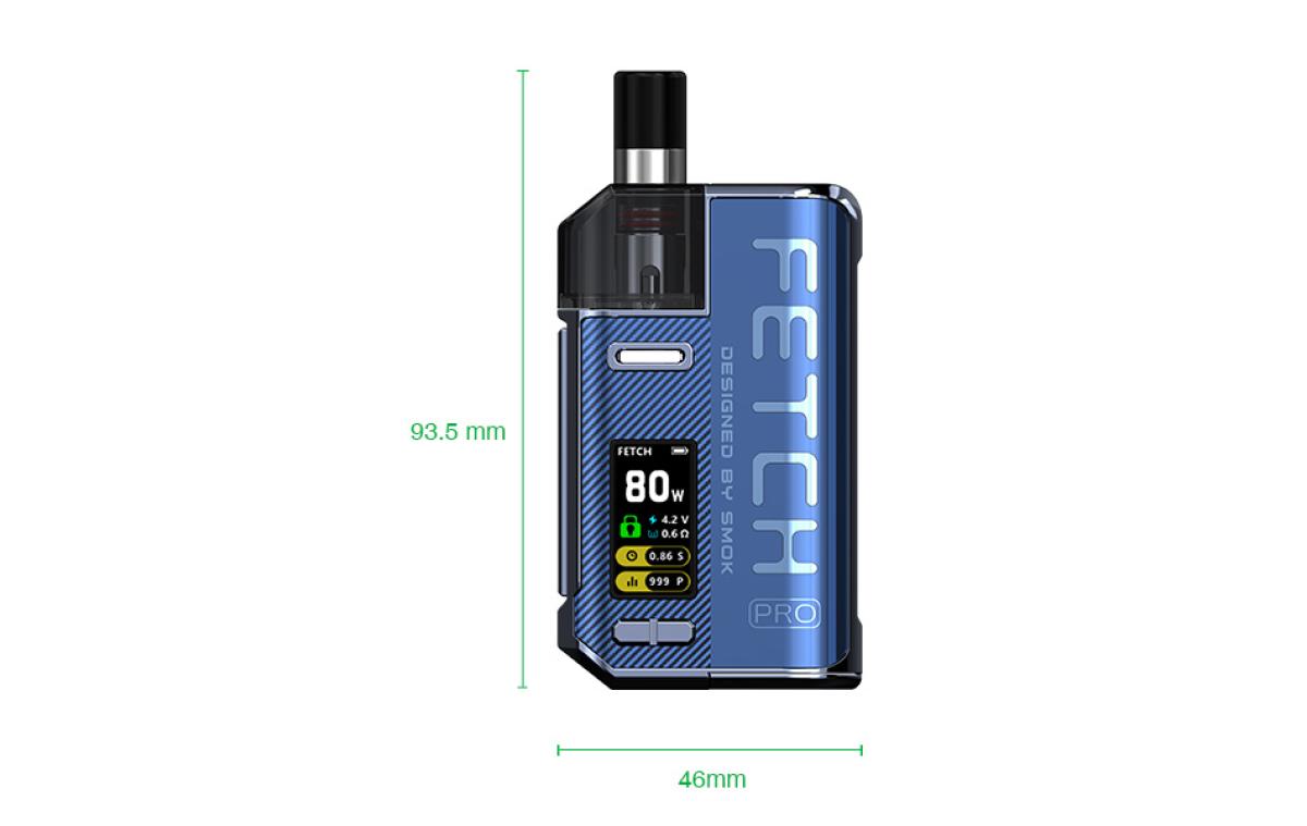 SMOK Fetch PRO, 1x 18650er, 4.3 ml, Starterset