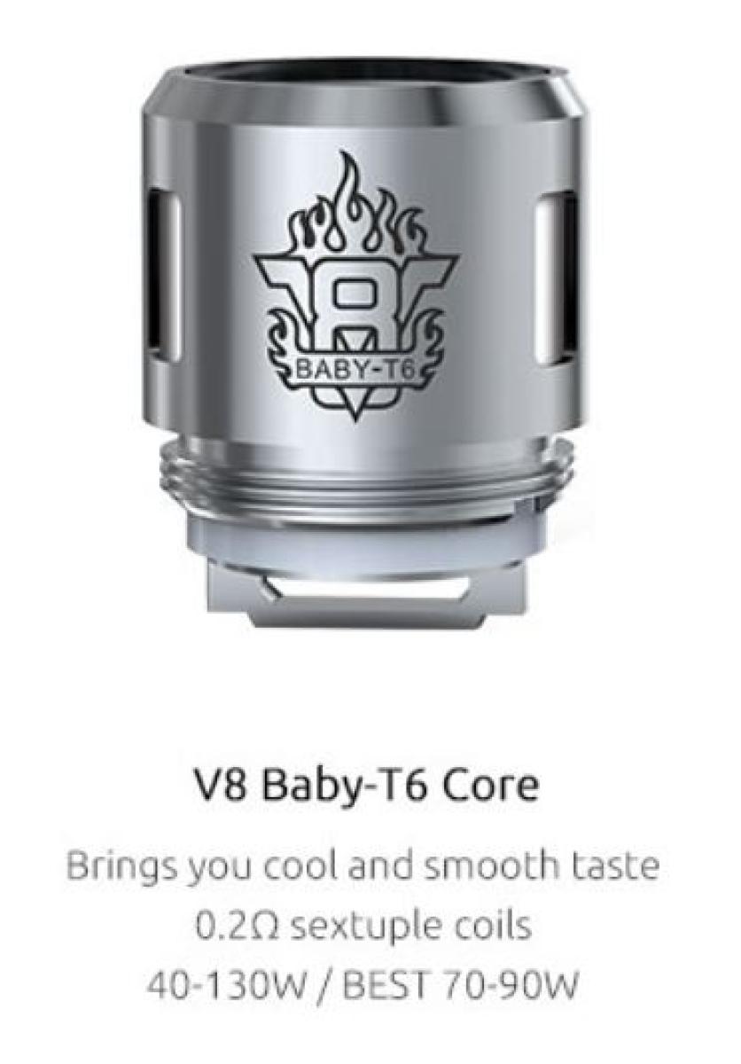 SMOK Core/Coil zu TFV8 Baby, Big Baby/Brit Beast