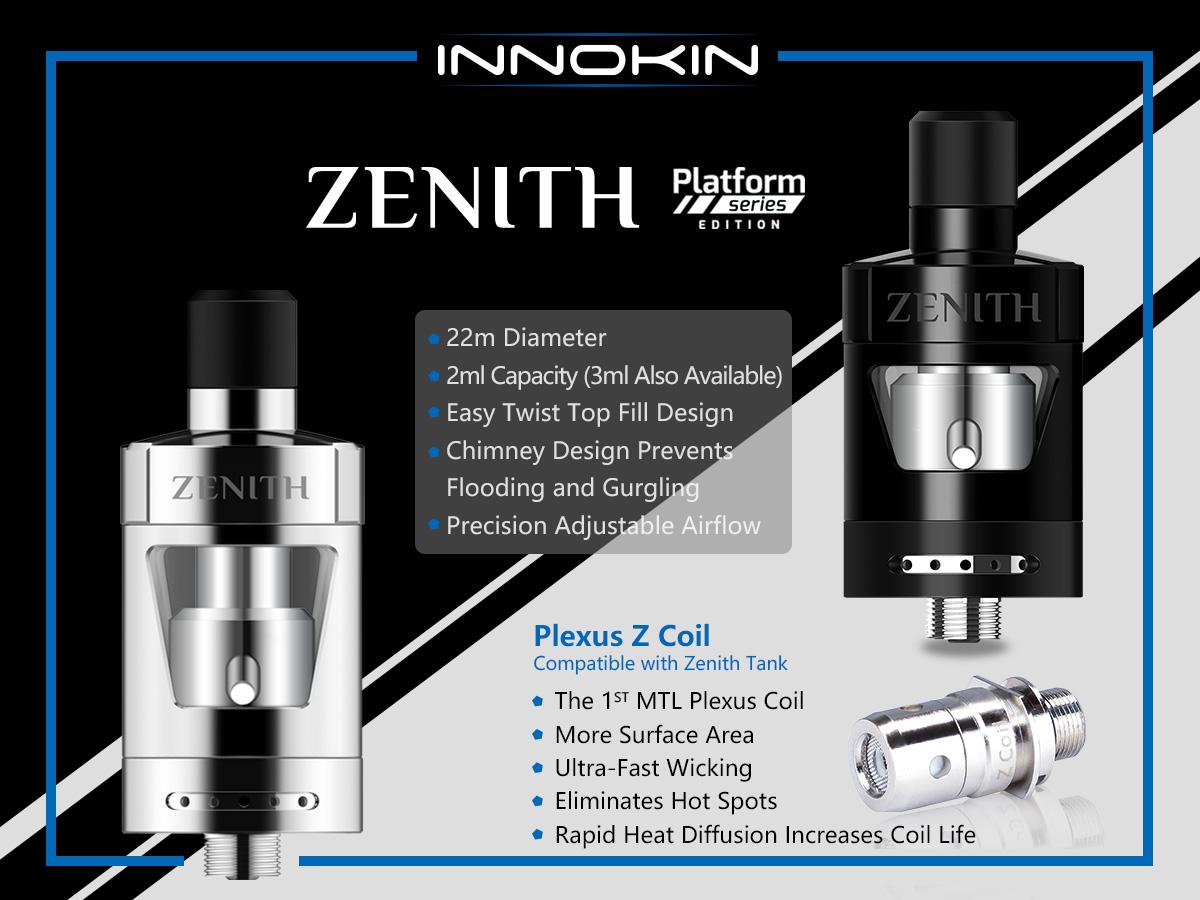 Innokin Zenith MTL Verdampfer 3ml, 22mm