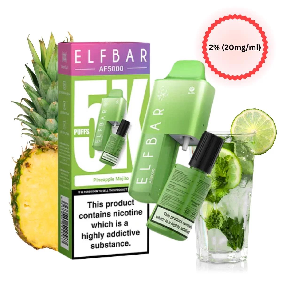 ELFBAR AF5000 Disposable Vape Kit 5000 Züge