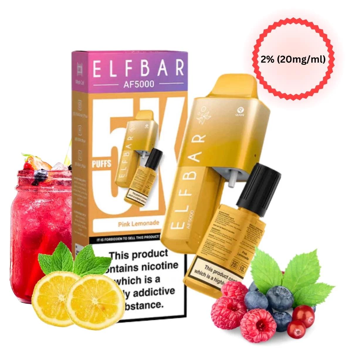 ELFBAR AF5000 Disposable Vape Kit 5000 Züge