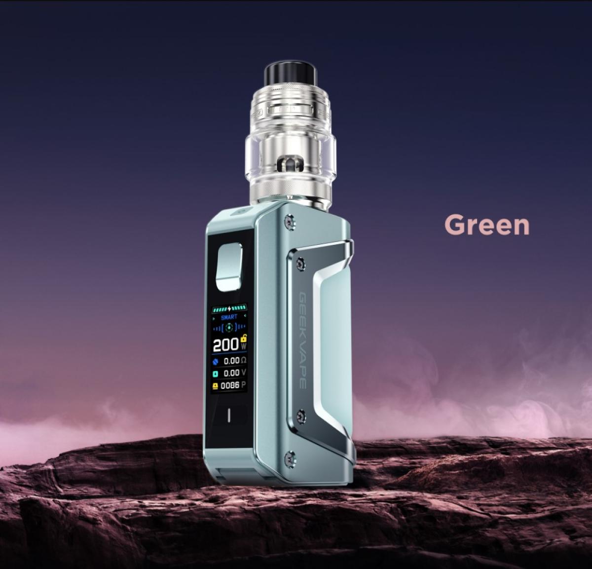 GeekVape, Aegis Legend 3, 200W TC Kit, Zeus Fli Tank, 5.5ml