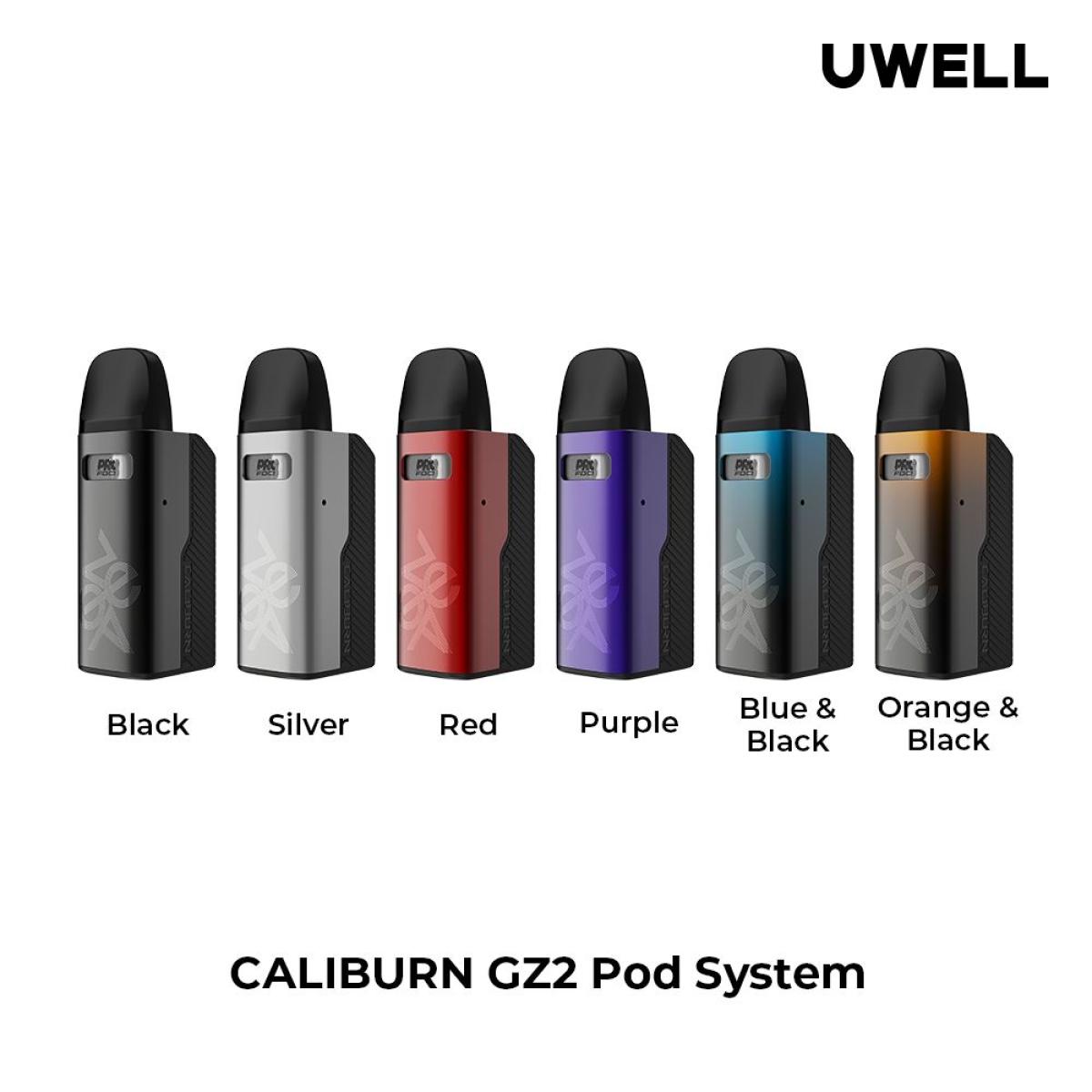 Uwell Caliburn GZ2 Kit, 850mAh, 2ml