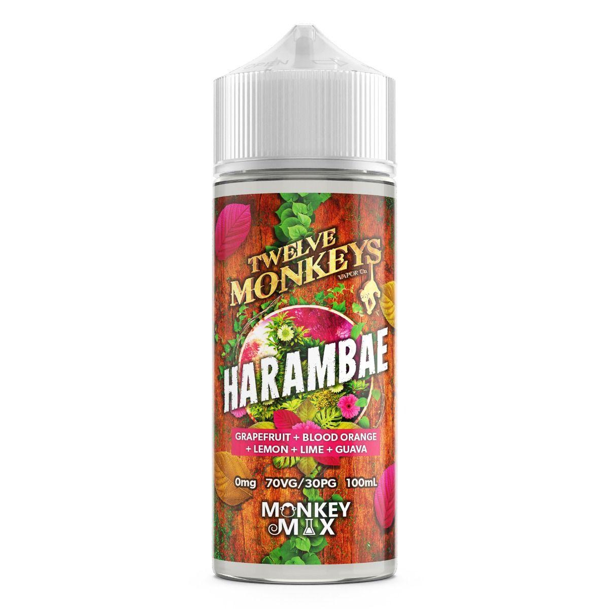 Twelve Monkeys Harambae XL, 100/120ml, Shortfill