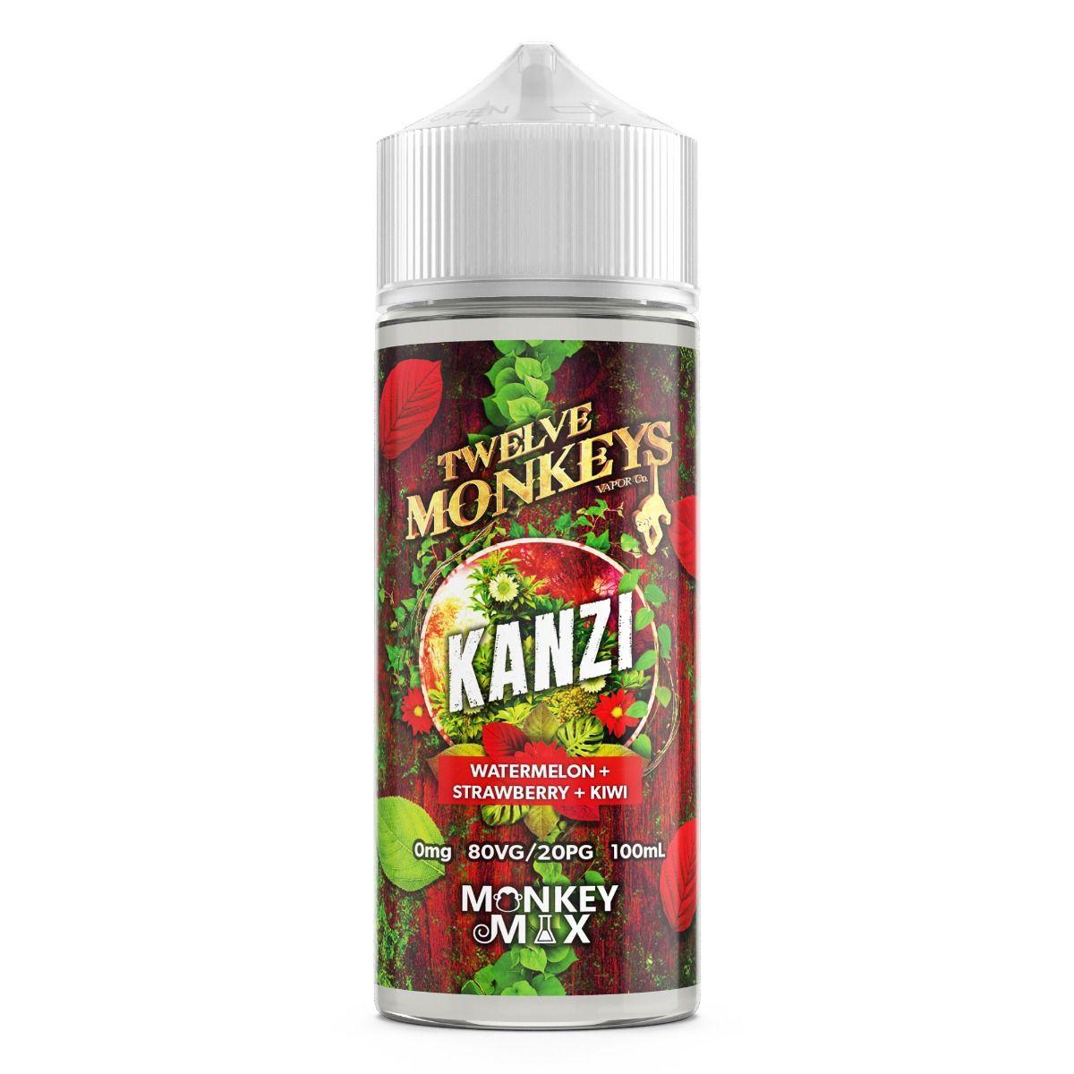 Twelve Monkeys Kanzi XL, 100/120ml, Shortfill