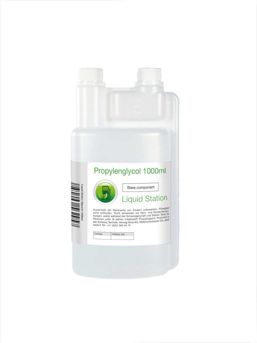 Liquid Station Propylenglycol 1000 ml, 100% PG, 0mg