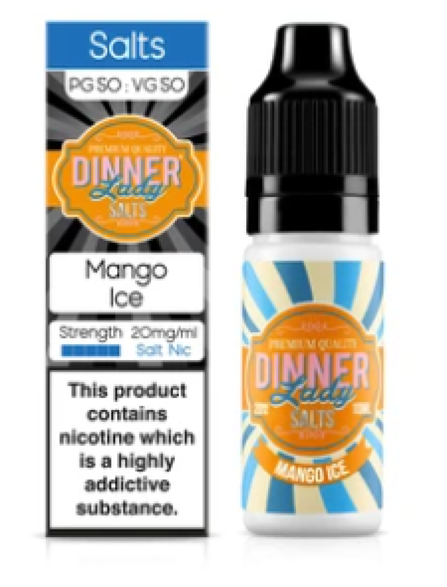 Dinner Lady Mango Ice, NicSalt 10 ml