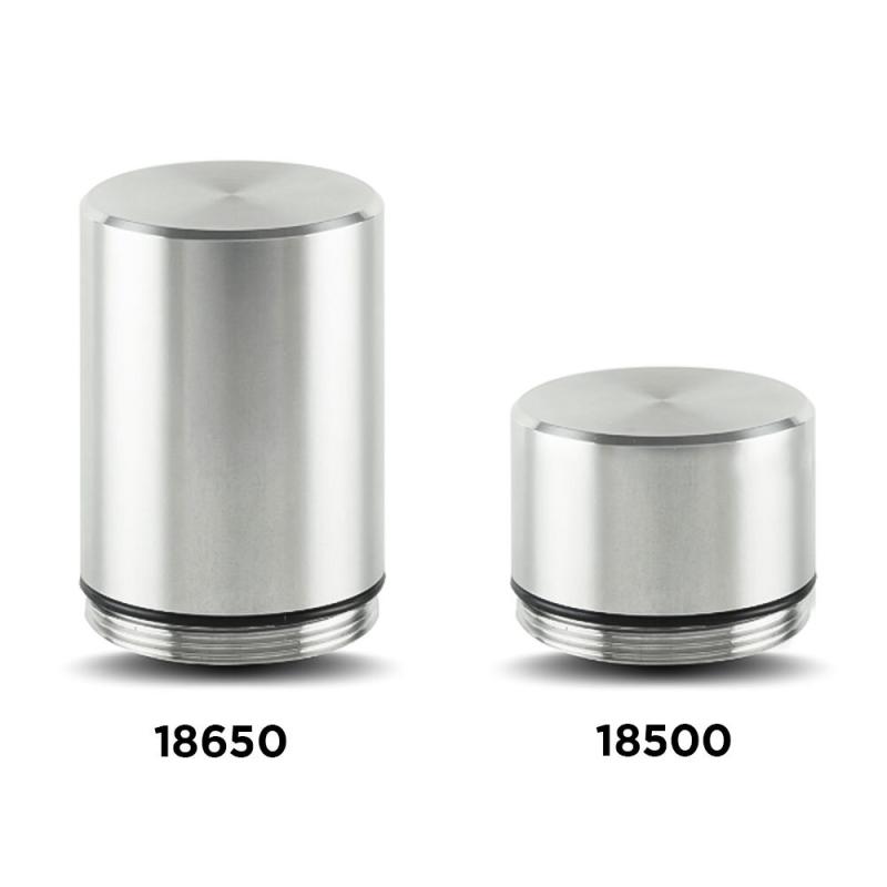 PIPELINE BOX Akkuhülse "rund" von Arcana Mods 18650, 18500 und 18350
