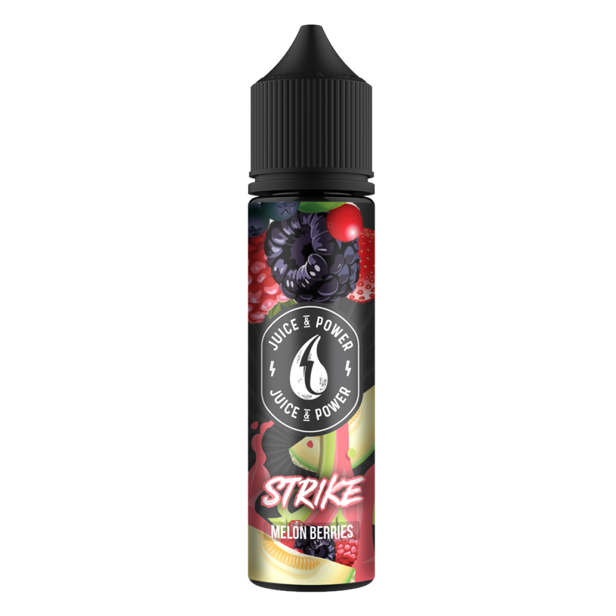 Juice'n Power, Melon Berries, Strike , 50 ml, Shorfill