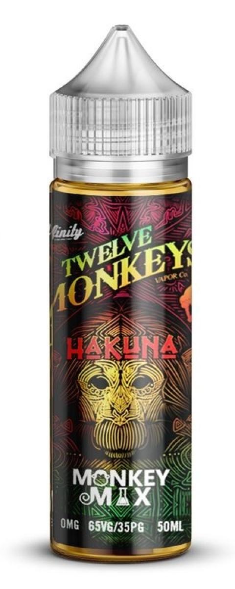 Twelve Monkeys Hakuna, 50/60ml, Shortfill