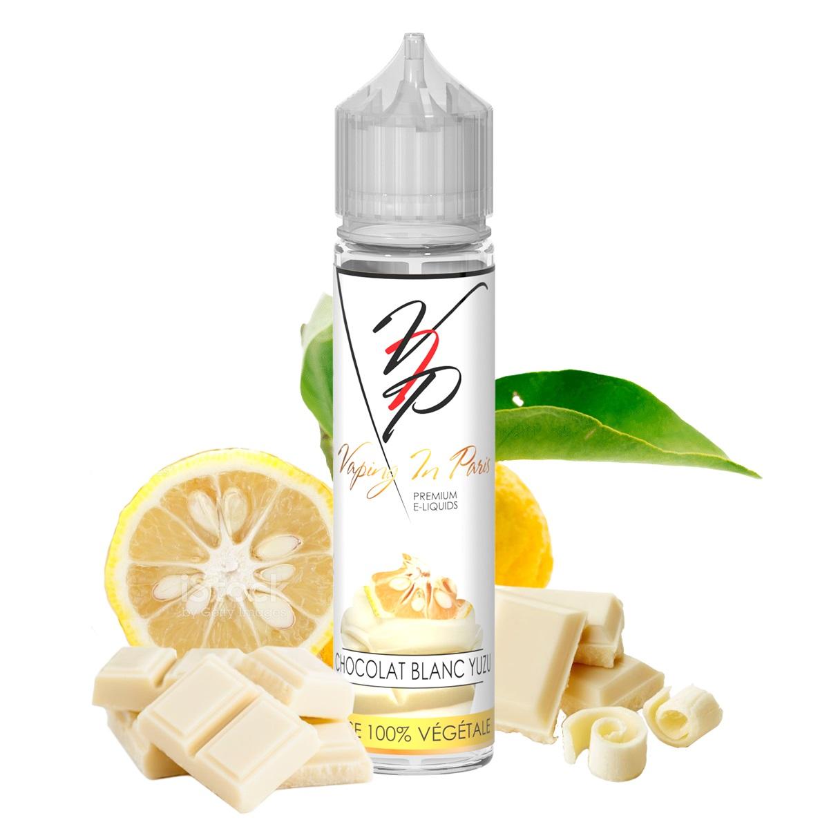 Vaping in Paris, Chocolat Blanc Yuzu, 50/70 ml, Shortfill