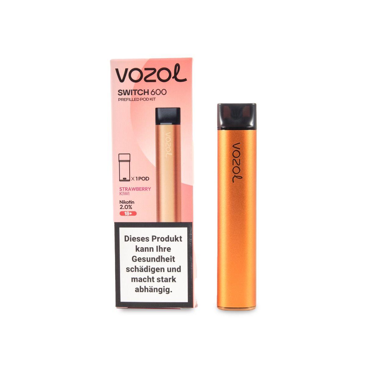 VOZOL Switch 600 Kit, 20mg/ml, 400mAh, 600 Züge