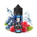 Six Licks, Bluemonia, 100 ml, Shortfill